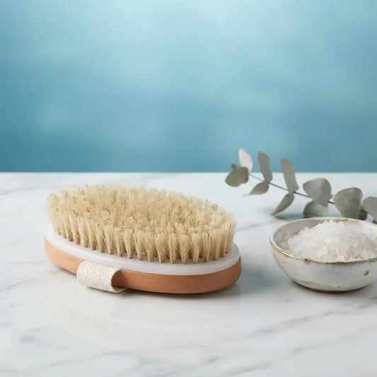 Lymphéa Brush: brosse drainante & exfoliante - Soin Naturel à Domicile